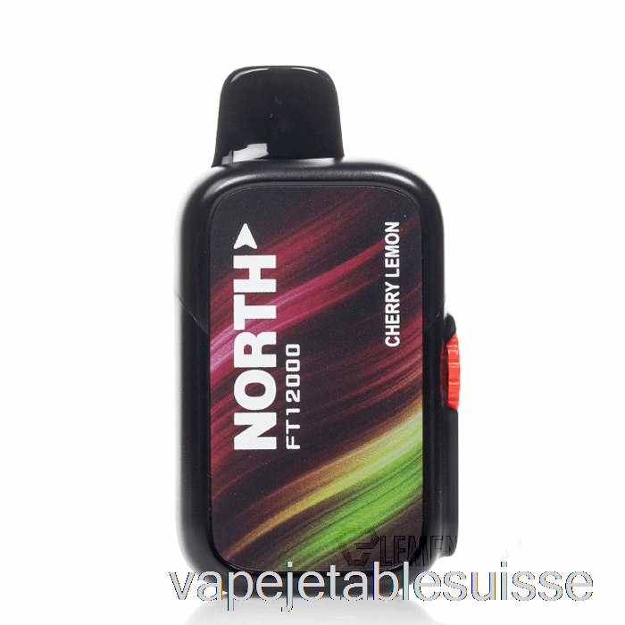 Vape Suisse North Ft12000 Jetable Cerise Citron